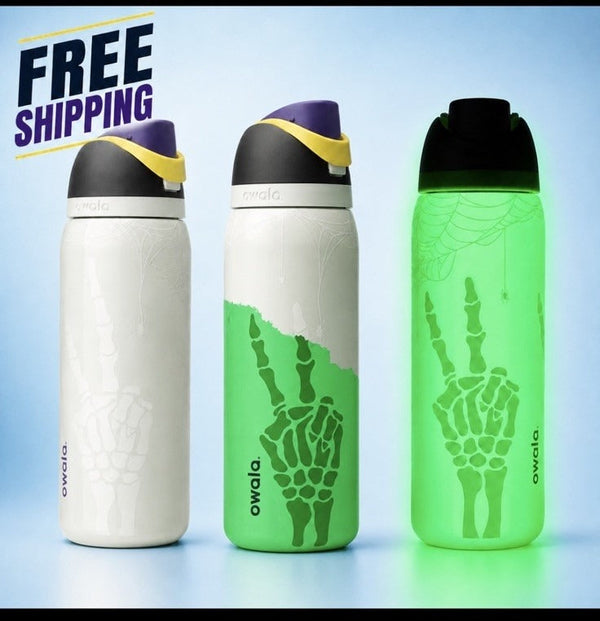Vaso de edición limitada de Halloween de 950 ml (32 oz) que brilla en la oscuridad