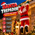 🎅 Santa Trepador™ – Santa Claus Colgante para Techo y Fachada | Decoración Navideña