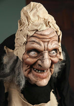 Figura Animatrónica del Segador del Terror con Luz y Sonido | Decoración Gigante para Halloween