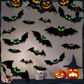 Set Pegatinas 3D Murciélagos Halloween - Efecto Realista